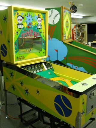 Fully Restored Vintage Williams Upper Deck Baseball Arcade Game