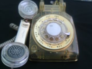 Vintage WESTERN ELECTRIC CLEAR 500 SERIES Telephone RARE Hard to Find 11