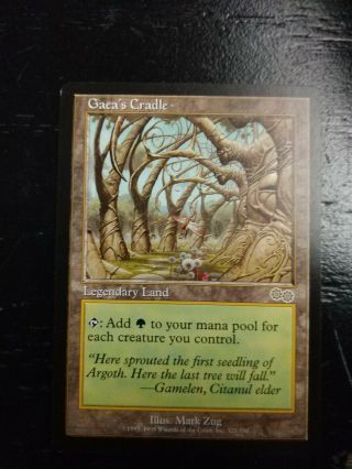 Mtg - Sp/nm - Gaea’s Cradle - Urza’s Saga - Legacy - Vintage - Rare