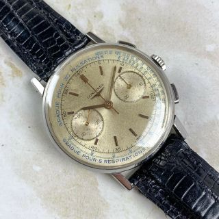Vintage Longines 30CH Chronograph Pulsation Ref.  7412 - 2 Wristwatch 36mm Steel NR 3