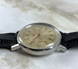 Vintage Longines 30CH Chronograph Pulsation Ref.  7412 - 2 Wristwatch 36mm Steel NR 7