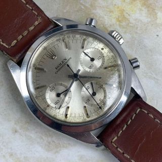 Vintage Rolex Pre - Daytona Cosmograph Chronograph Watch Ref.  6238 Valjoux 72 NR 3