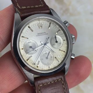 Vintage Rolex Pre - Daytona Cosmograph Chronograph Watch Ref.  6238 Valjoux 72 NR 4