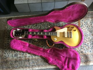 Rare 1989 Limited Production Gibson Les Paul Standard Gold Top