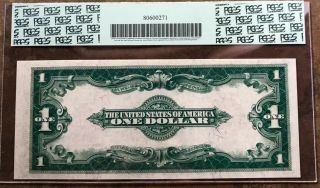 1923 $1 Red Seal PCGS 64 Large Sized Antique U.  S.  Currency RARE  3