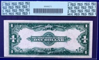 1923 $1 Red Seal PCGS 64 Large Sized Antique U.  S.  Currency RARE  8