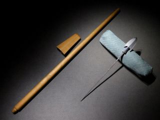 SIGNED Long YAJIRI Arrowhead in Shirasaya 17thC Japanese Edo Antique 2
