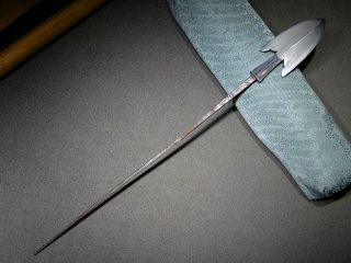 SIGNED Long YAJIRI Arrowhead in Shirasaya 17thC Japanese Edo Antique 3