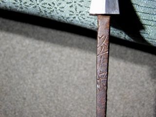 SIGNED Long YAJIRI Arrowhead in Shirasaya 17thC Japanese Edo Antique 6