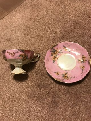Vintage Tea Cup And Saucer