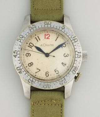 Rare Vintage Lecoultre Weems Navigation A - 11 Military Mens Watch – Cal.  450