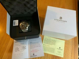 Vgc Steinhart Ocean Vintage Gmt Automatic Watch With