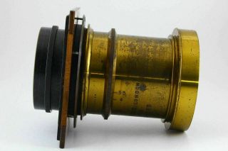 [Super Rare] ROSS London No.  3 CABINET 300mm f/3.  5 Portrait Brass Lens JAPAN 5299 8