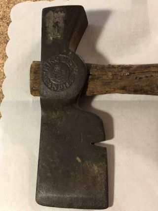 Antique Extremely Rare vintage early PLUMB King Bees Candies Hatchet Axe. 3