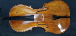 Vintage 1931 Italian 4/4 Cello Labeled By Enrico Piretti