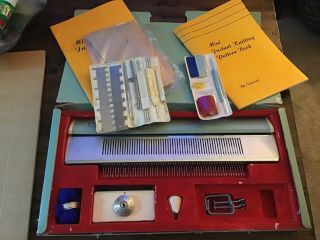 Vintage Empisal Mini Schnell Stricker Instant Knitting Machine W/brother Tools