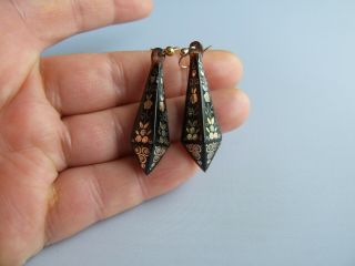 Antique Victorian Pique Earrings