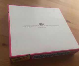 Vtg 1986 Garbage Pail Kids JUMBO Packs Rare Case Full Box NOS GPK 24 - pk 5