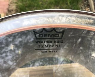 Rare 1 of a kind Tama Cordia Artstar Gong Drum owned by Simon Phillips 12