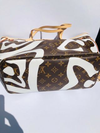 Auth ULTRA RARE LOUIS VUITTON Tahitienne Knokke CITIES neverfull bag 8