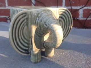 Lisa Larson Gustavsberg Pottery Sweden Rare Vintage Elephant 7