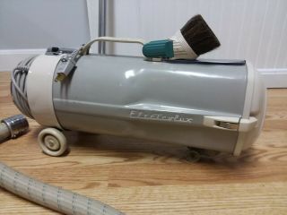 Vintage Electrolux Model R Canister Vacuum With Attachments