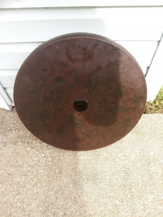 (1) 45 lb Pound Jackson Olympic Weight Very Rare Vintage Antique Hard To Find 2