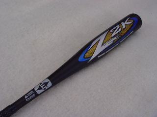 RARE EASTON Z2K ZCORE 33/28 2 3/4 Barrel Baseball Bat (- 5) BZ2 - K Z Core 2