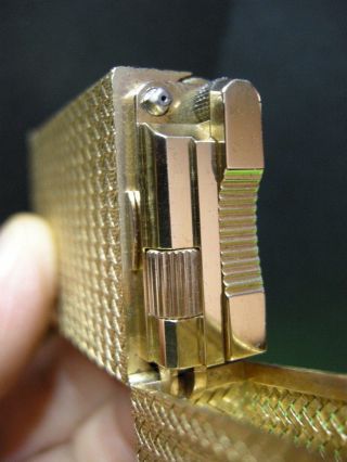VERY RARE REVISED S.  T.  DUPONT 18K 750 SOLID GOLD LIGHTER L1 AND PAPERS 4