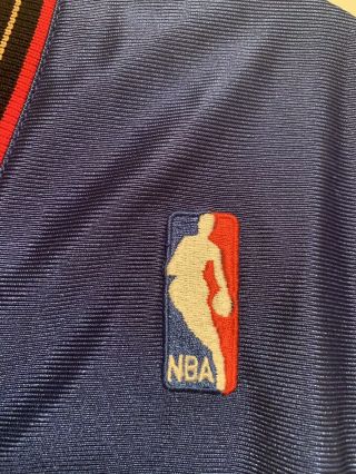 Vintage 2001 - 02 Allen Iverson Philadelphia 76ers Reebok NBA Jersey Size 44,  2 5