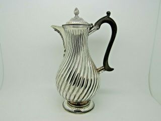 Antique Victorian Silver Coffee pot London 1884 – Edward Hutton 654g QUALITY 2