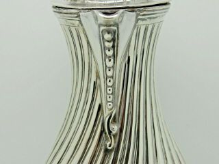 Antique Victorian Silver Coffee pot London 1884 – Edward Hutton 654g QUALITY 8