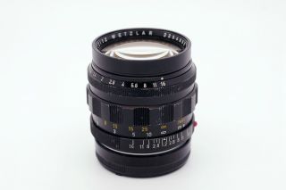Ex Rare LEITZ Leica Noctilux M 50mm/F1.  2 Double Aspherical AA Lens Germany 3