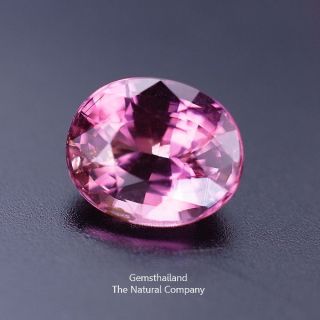 Natural Unheated 3.  07ct Rare Certified Top Sparkling Padparadscha Sapphire