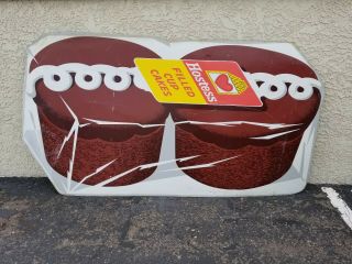 Old Vintage Huge Large 8x4 Hostess Cupcake Sign