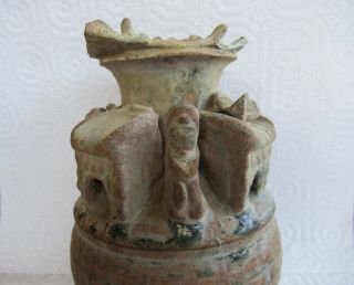 Chinese Jin Dynasty Granary Jar Yueh Ware Model China Dynastic 265 to 420 A.  D. 5