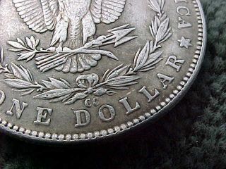 Antique MORGAN CC 1885 Silver Dollar Carson City 3
