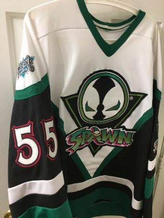 Rare Vintage Spawn Hockey Jersey