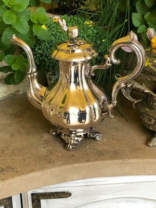 Antique French Silver Sterling Tea/coffee Pot