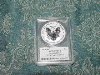 REVERSE PROOF SILVER EAGLE SET Mercanti signed VERY RARE 2006 2011 2012 - S 2013 - W 8