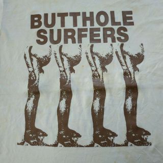 Rare Vintage Butthole Surfers 90s Not A Reprint Rock T Shirt Size L 2