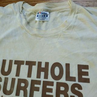 Rare Vintage Butthole Surfers 90s Not A Reprint Rock T Shirt Size L 5