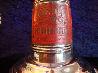 Steampunk Art Lamp,  Antique Soda Fountain,  Art Deco Shades,  Multi Color,  Dimmer 5