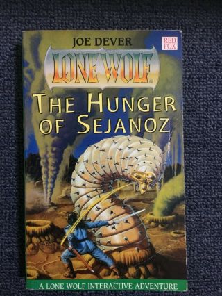 The Hunger Of Sejanoz - Lone Wolf 28 - First Print - Vgc - Rare