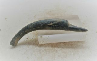 Detector Finds Ancient Roman Bronze Object In The Form Of A Dolphin