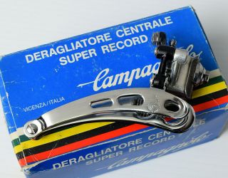Campagnolo Record Front Derailleur Braze On,  Nos,  Boxed,  Vintage Retro