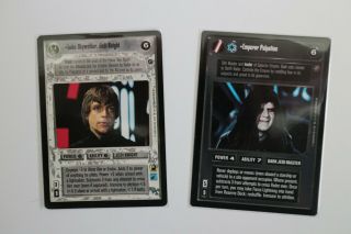 Star Wars CCG Huge lot; 8k,  ULTIMATE card Collection; 1100 Rare,  Foil & UR 10