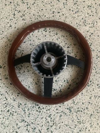 Vintage Raid Steering Wheel BMW 1600 2002 Tii E9 E21 3.  0 CS CSL Patina 3