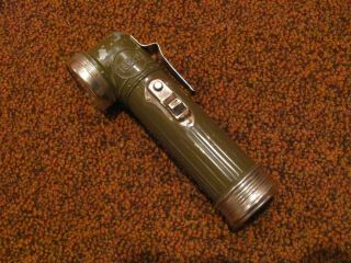 Wwii Us Army Torch Light Tl - 122 - A Flashlight Made By Usa - Lite