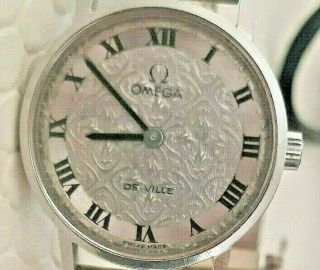 Vintage Rare Model Omega De Ville Lady Watch 70 